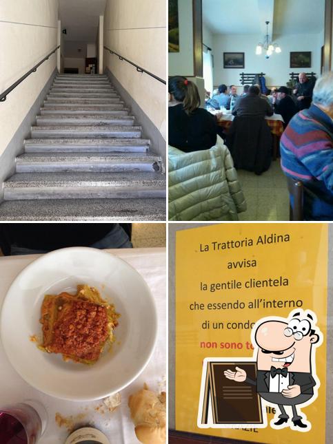 Gli esterni di Trattoria Aldina
