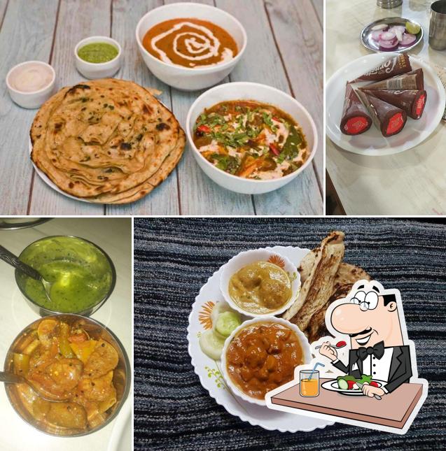 Meals at Bansi Vaishno Dhaba