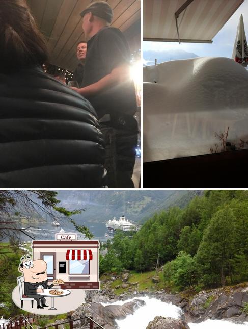 Puoi goderti l'aria fresca dal dehors di Restaurant pizzeria Borsalino