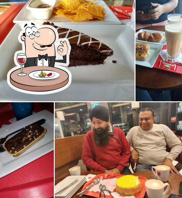 Food at Café Coffee Day