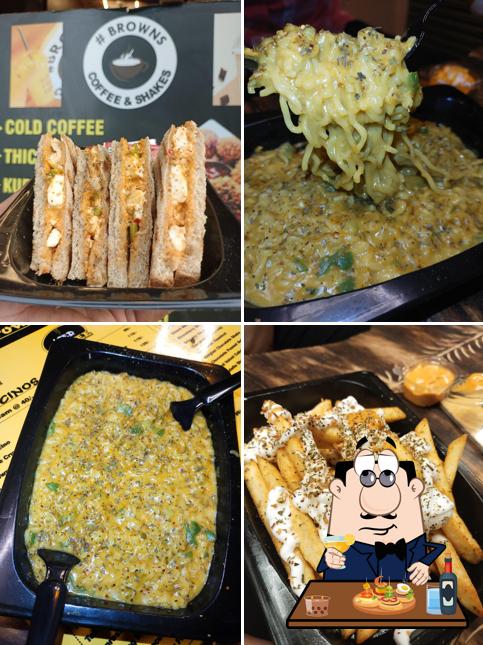 Pick a sandwich at Hashtag Browns - Coffee & Shakes