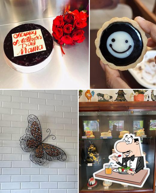 Food at CutiePie Cakes