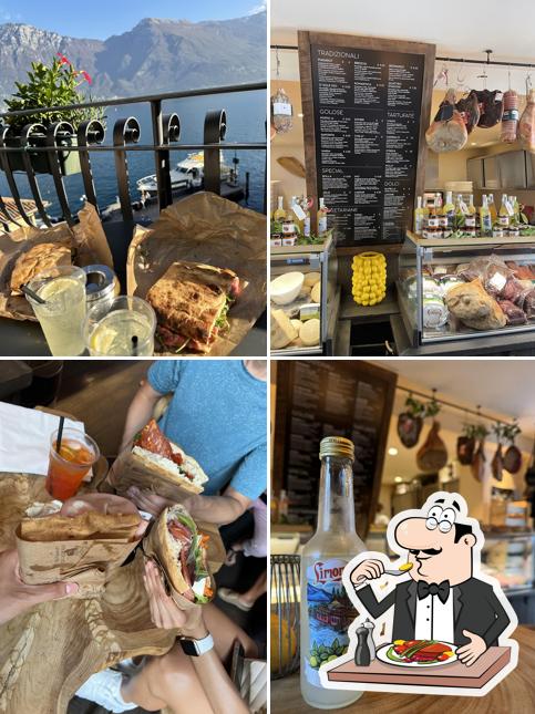 Platti al Focacceria Dal Piasarot