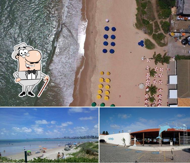 Veja o exterior do Golfinho Bar e Restaurante em João Pessoa