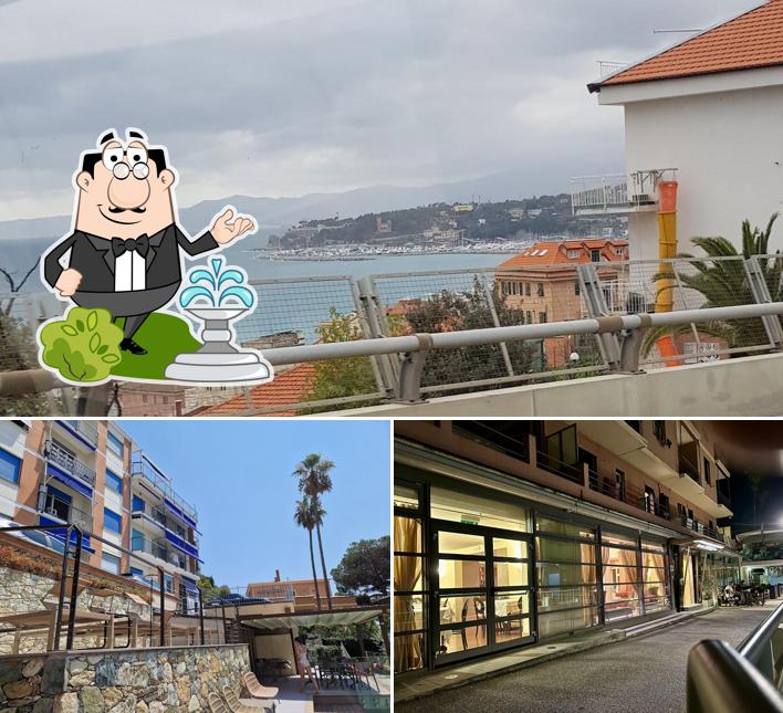 Gli esterni costituiscono una caratteristica importante di Hotel Zurigo