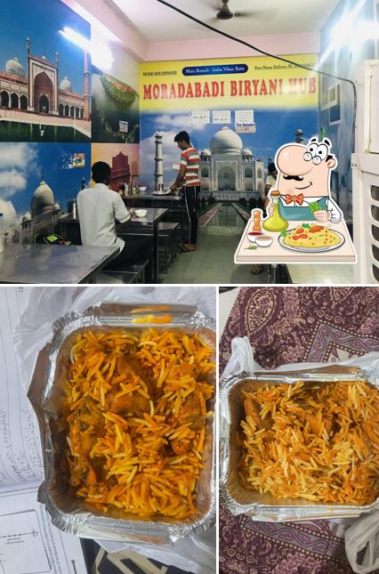 Meals at Moradabadi Biryani