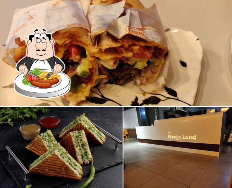 Among various things one can find food and interior at New FreezeLand
