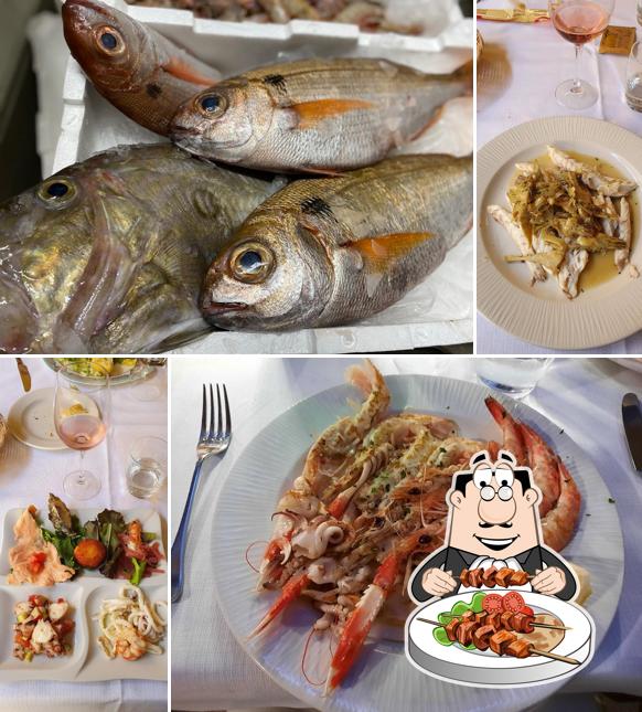 Scampi al Albergo Ristorante Meucci