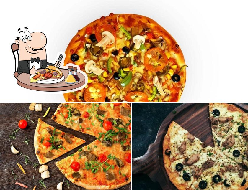 Try out pizza at Cake Square Porur_Customised wedding cakes in chennai