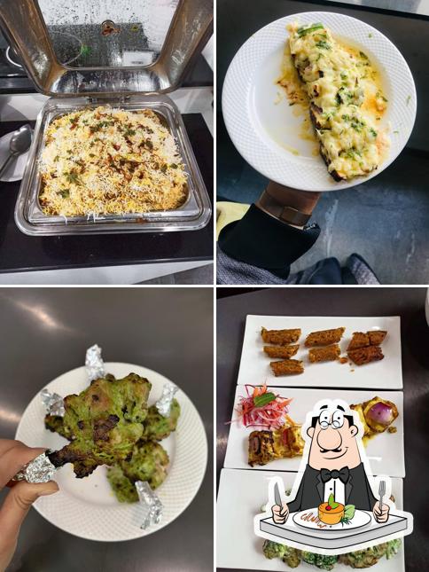 Food at Cups 'N' Plates