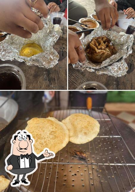 Check out the photo displaying interior and food at Dada Ji Bhature Walae