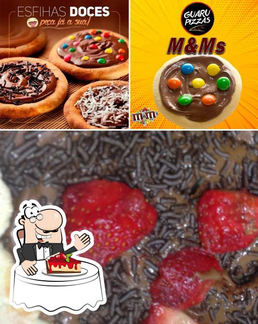 Guaru Pizzas Pizzaria Delivery em Guarulhos provê uma seleção de pratos doces