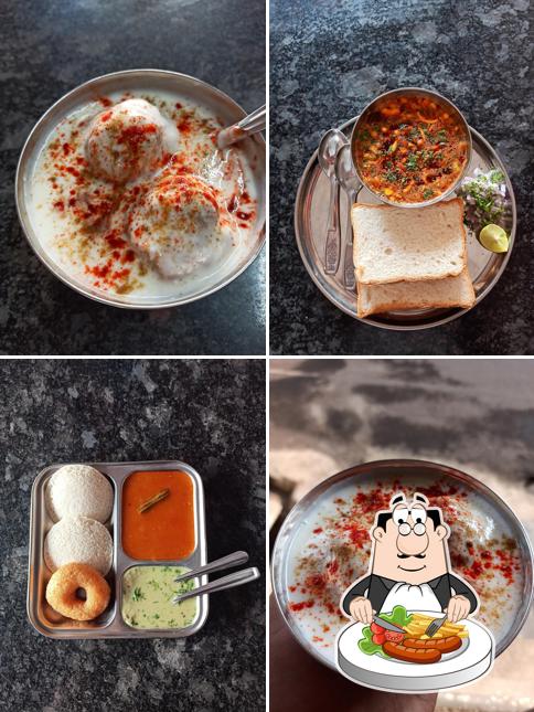 The restaurant's food and beverage