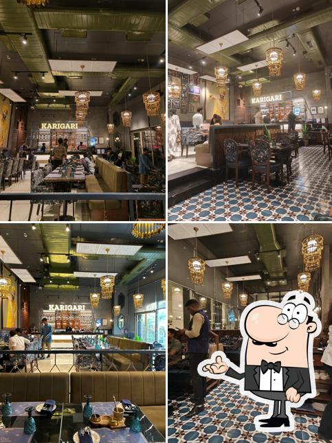 The interior of Karigari