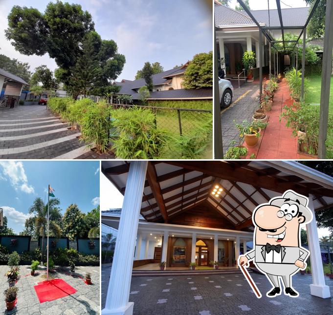 The exterior of Malabar Heritage Resorts and Spa