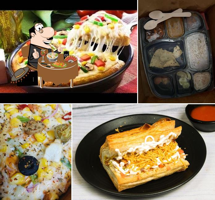 Food at The Bread King Bakery and Cafe