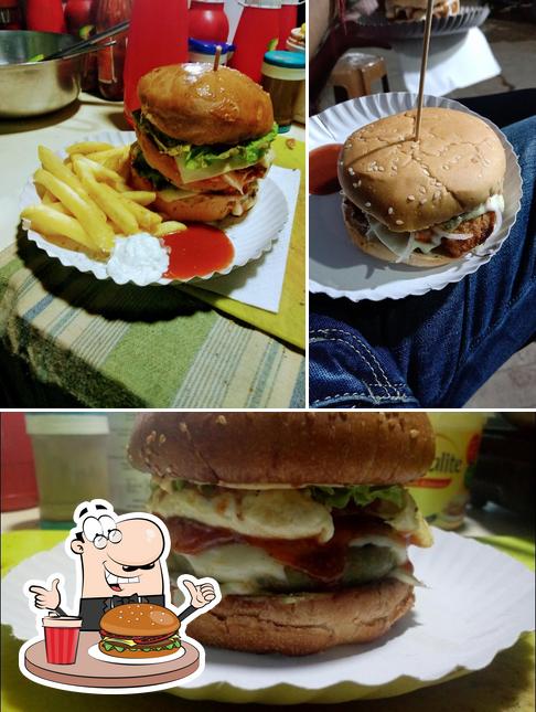 Try out a burger at The Burger Zone