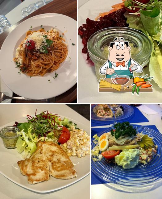 Spaghetti alla bolognese al Bistro Vista Sol im Parkresort Rheinfelden