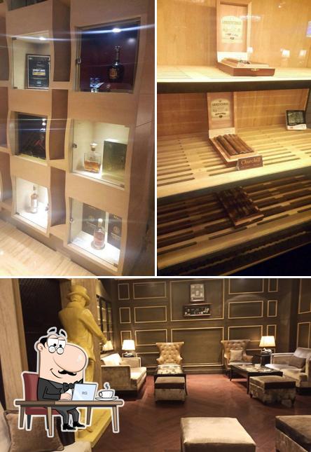 Check out how The Cheroot Malt Bar looks inside