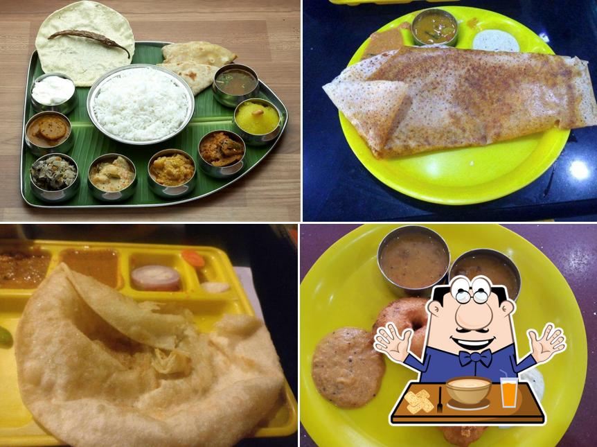 Meals at Hot Chips Veg Restaurant