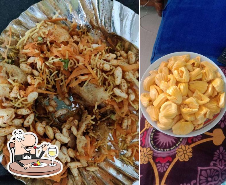 Meals at Kolhapuri Bhel & SHRIMAN Amrutatulya Chaha