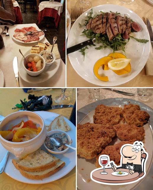 Cibo al Trattoria La Pesa