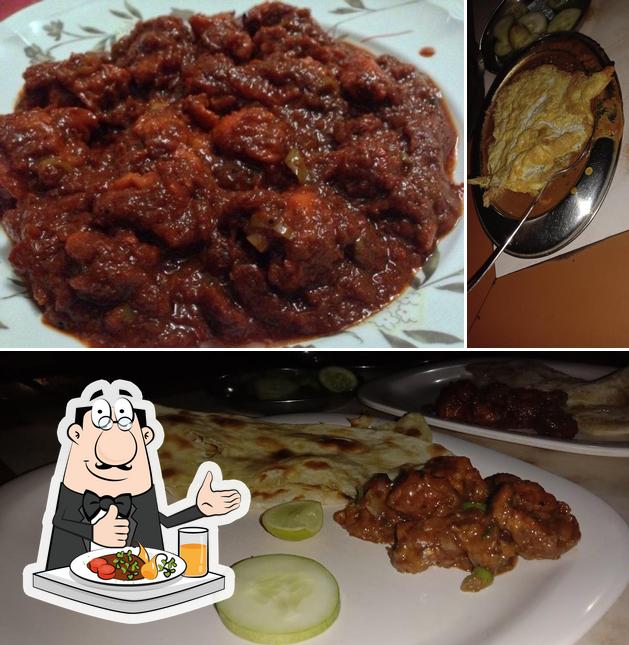 Food at Akbar Restaurant