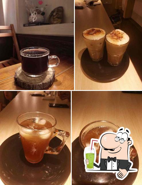 Enjoy a drink at Cafe75