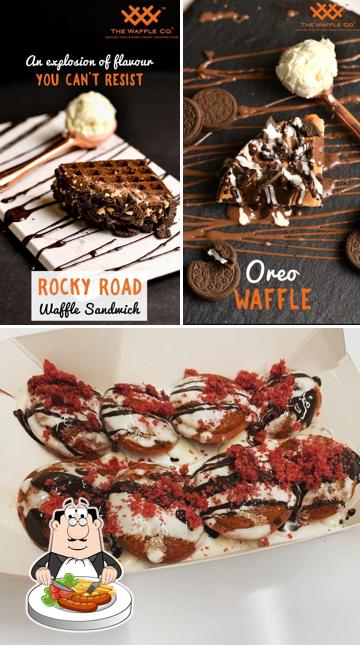 Food at The waffle co