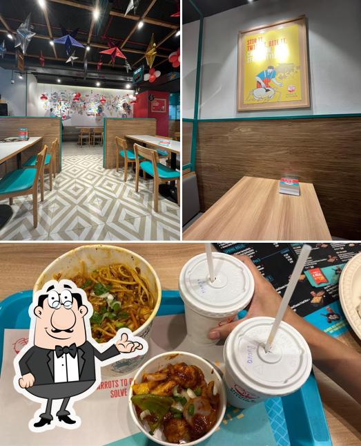 Hong's Kitchen is distinguished by interior and food