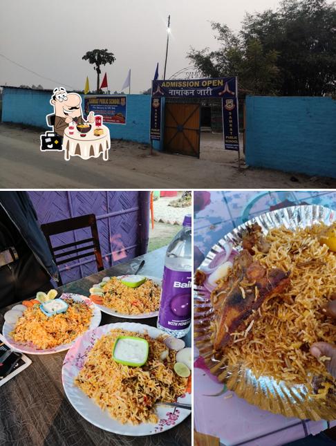The restaurant's food and exterior