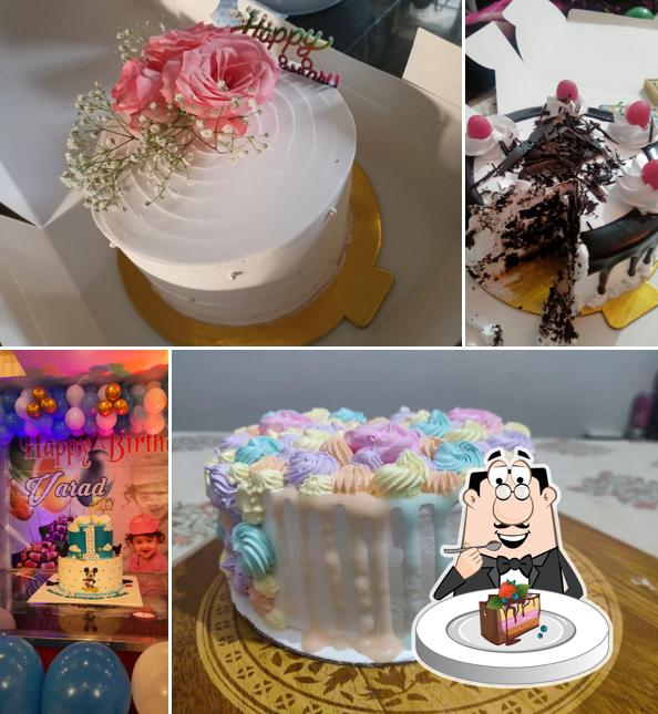 Chocolate cake at Mélange Bakery