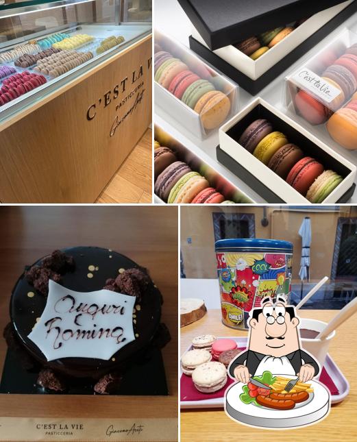 Platti al Pasticceria C'est la Vie