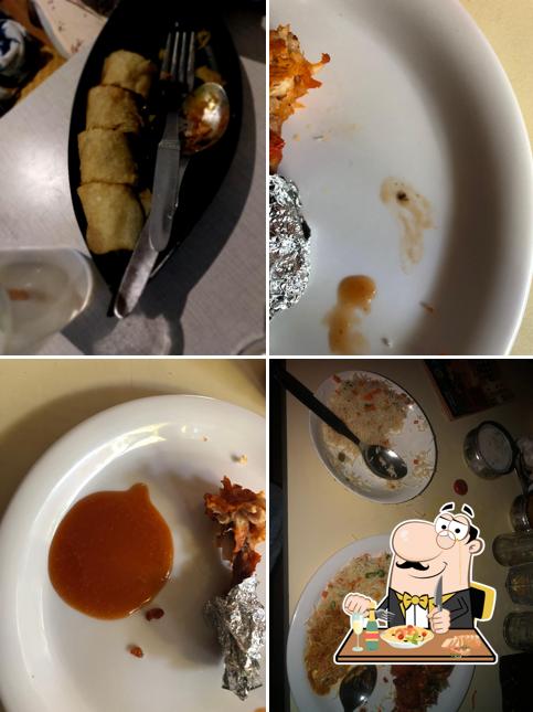Food at Rang Restaurant and Bar
