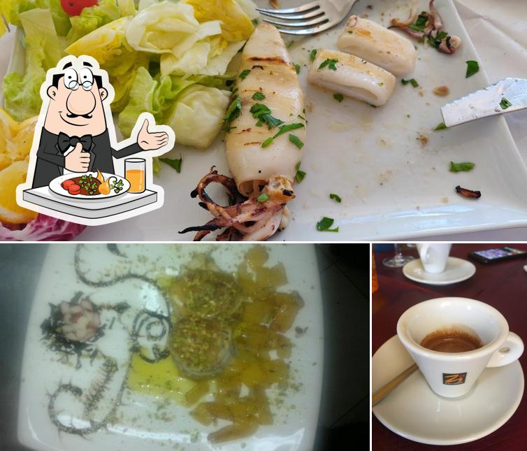 La cibo e bevanda del ristorante