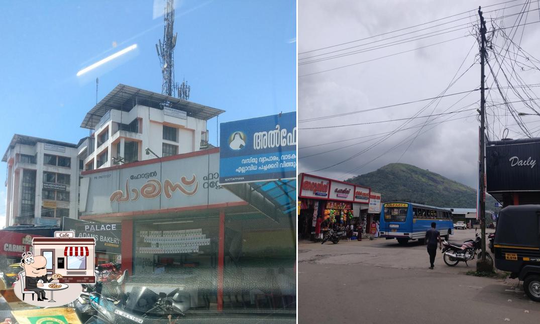 The exterior of Hotel palace