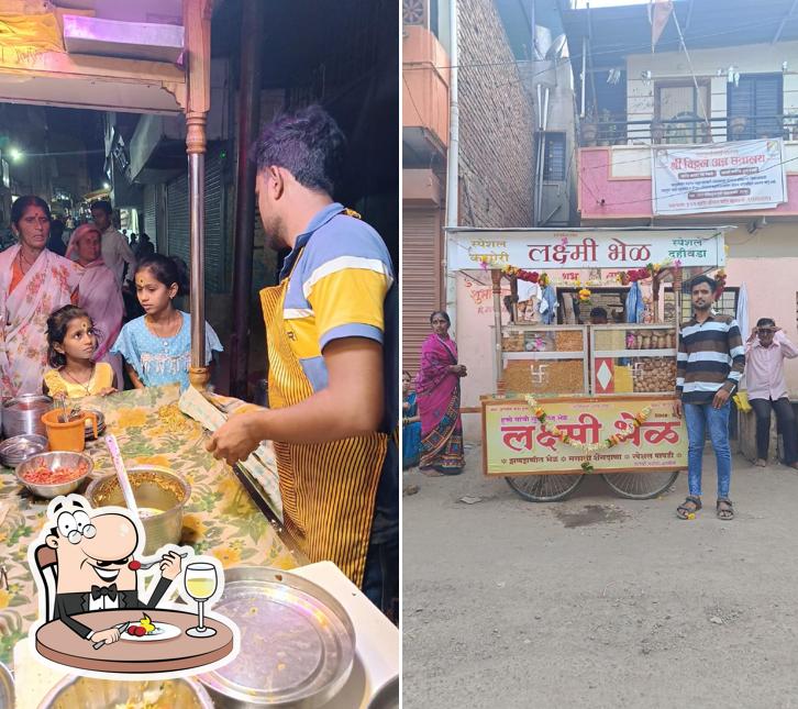 Food at Laxmi Bhel & Chaat Centre