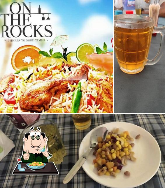 Food at ON THE ROCKS BAR & RESTAURANT