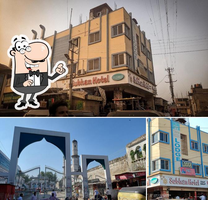 Check out how Subhan Hotel looks outside