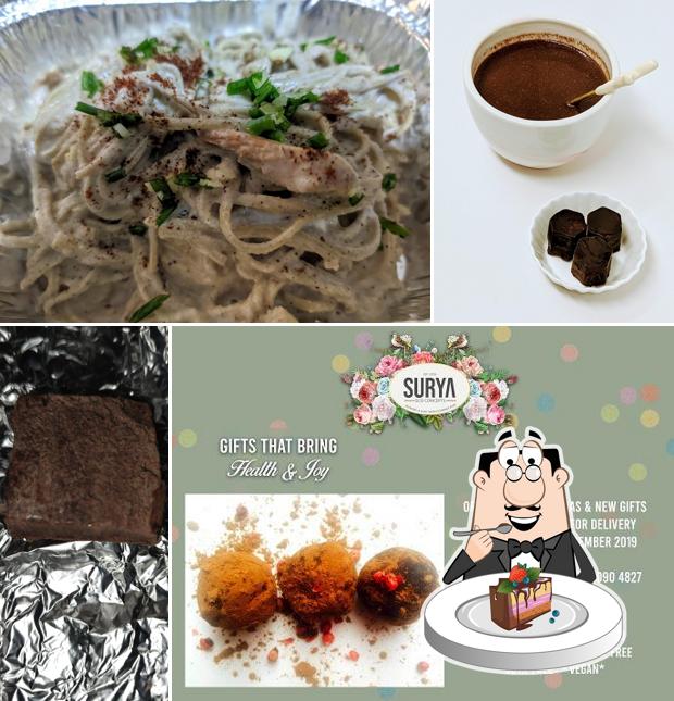 Chocolate cake at Surya Concepts