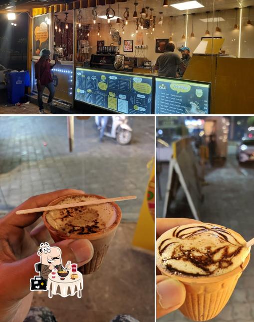 The photo of The Chai Coffee Trap’s food and interior