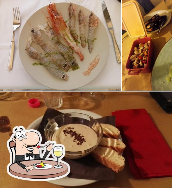 Cibo al Trattoria Il Borgo