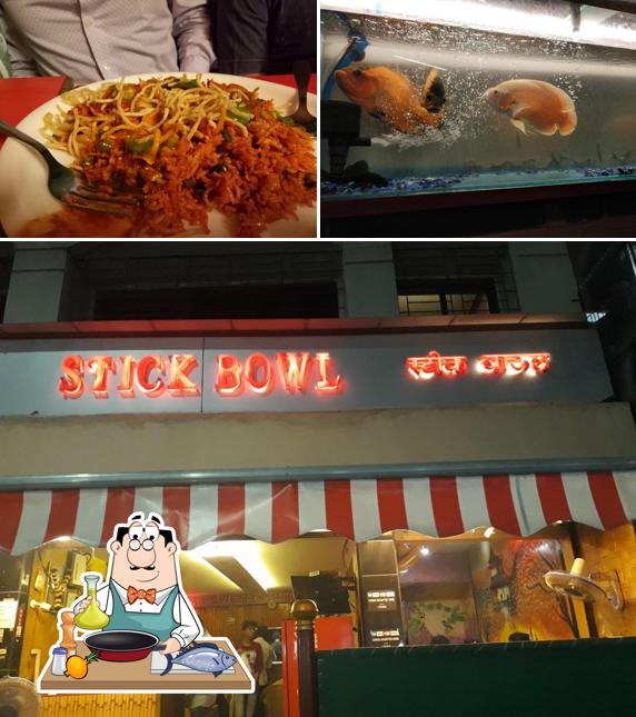 Stickbowl Family Restaurant serves a menu for seafood lovers