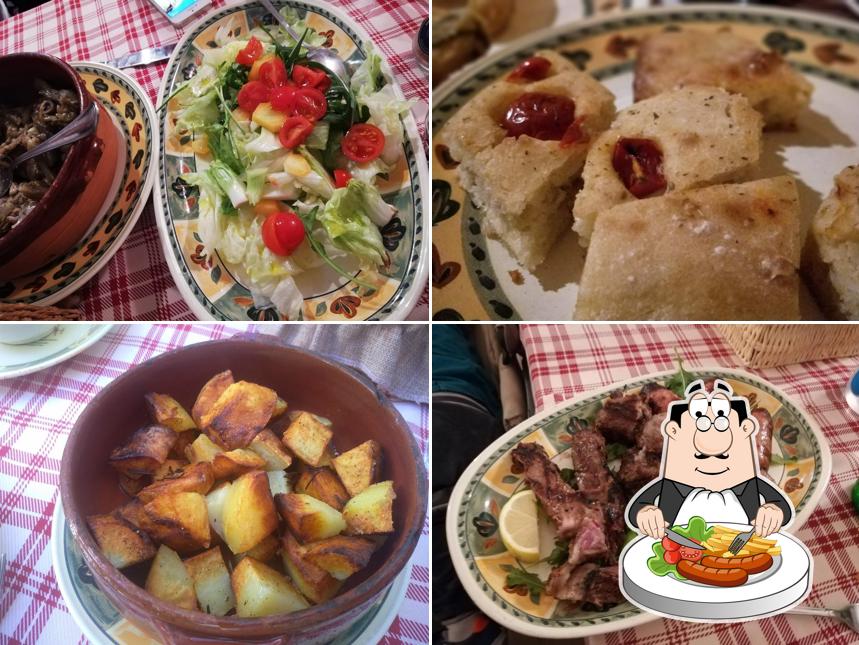 Cibo al Trattoria Il Casalicchio