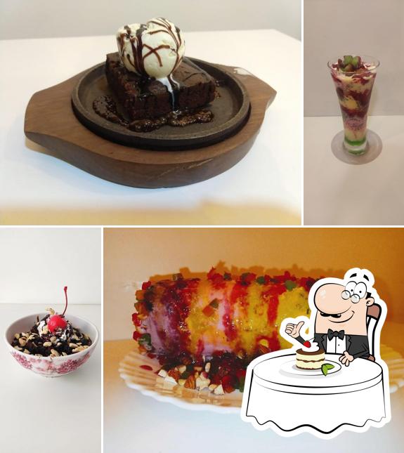 Order one of the sweet dishes