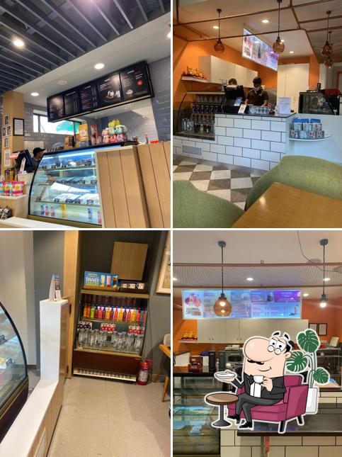 The interior of Barista - Model Town