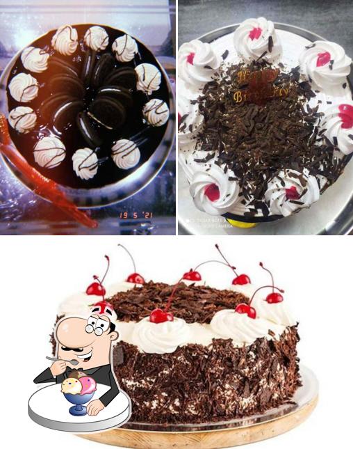 Cake Junction serves a variety of sweet dishes
