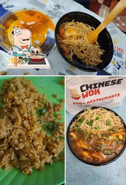 Fried rice at Chinese Wok