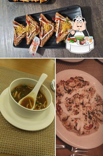 Hot and sour soup at Hotel Icon Restaurant