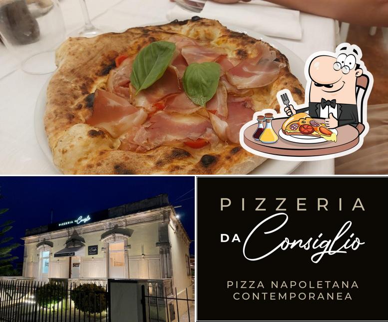 A Pizzeria Da Consiglio, puoi prenderti una bella pizza
